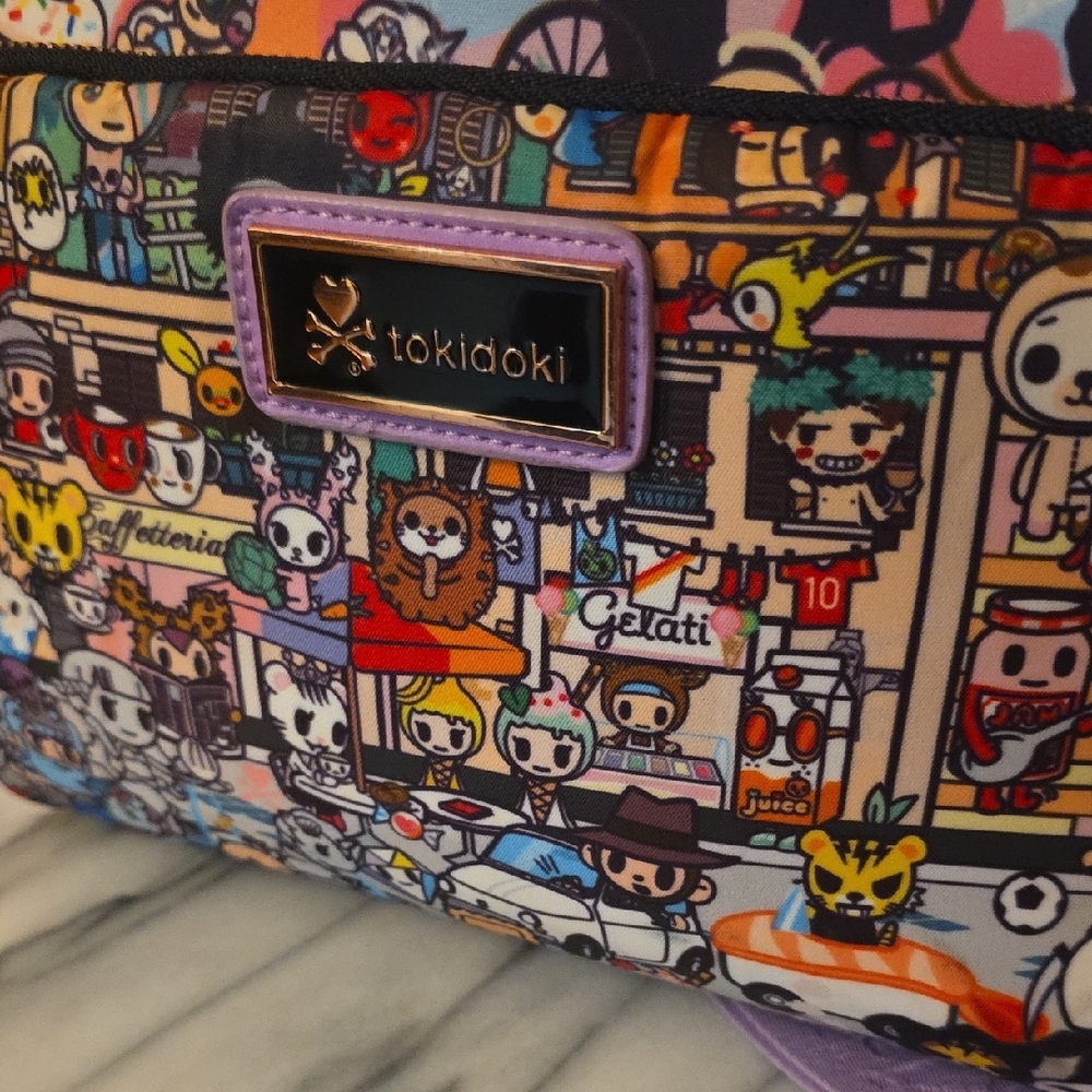 Tokidoki Crossbody Bag with Purple Strap ๐ - Picture 3 of 16
